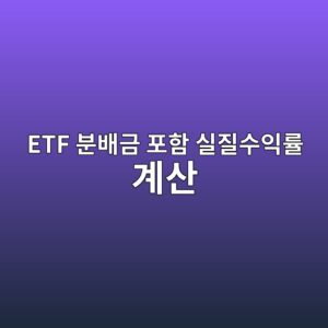 ETF 분배금 포함 실질수익률 계산 가격 5% 상승·분배금 3%일 때 총수익 2 etf ebb684ebb0b0eab888 ed8faced95a8 ec8ba4eca788ec8898ec9db5eba5a0 eab384ec82b0 1789364713